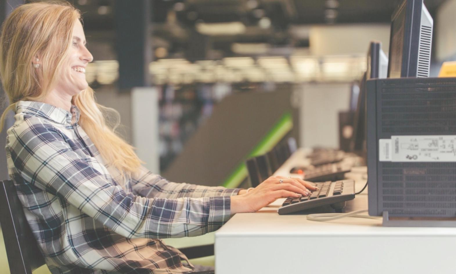 Espace de travail avec tableur financier